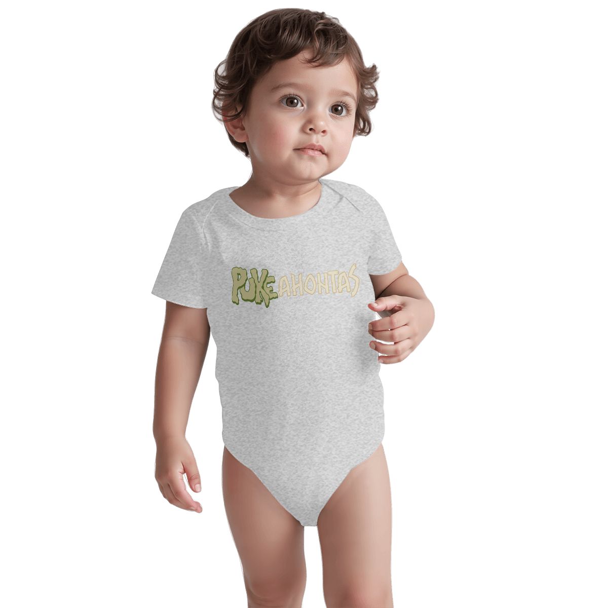 Pukeahontas Baby Onesies (Short Sleeve)