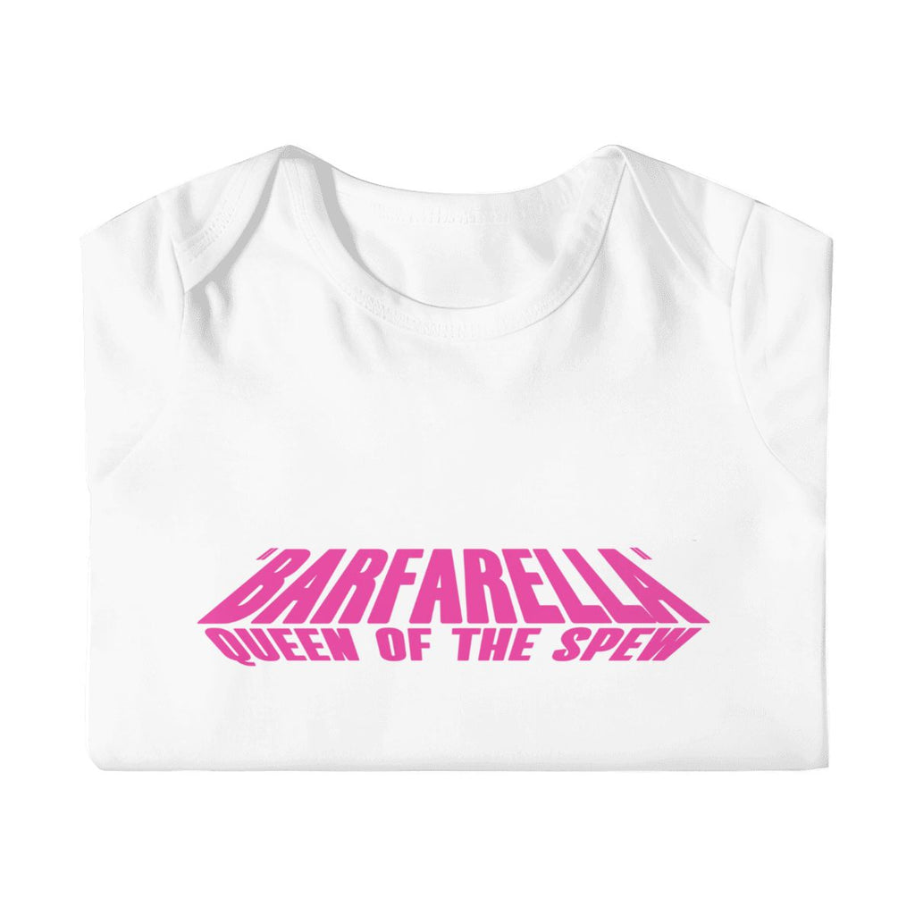 Barfarella Queen of the Spew Baby Onesies (Short Sleeve)