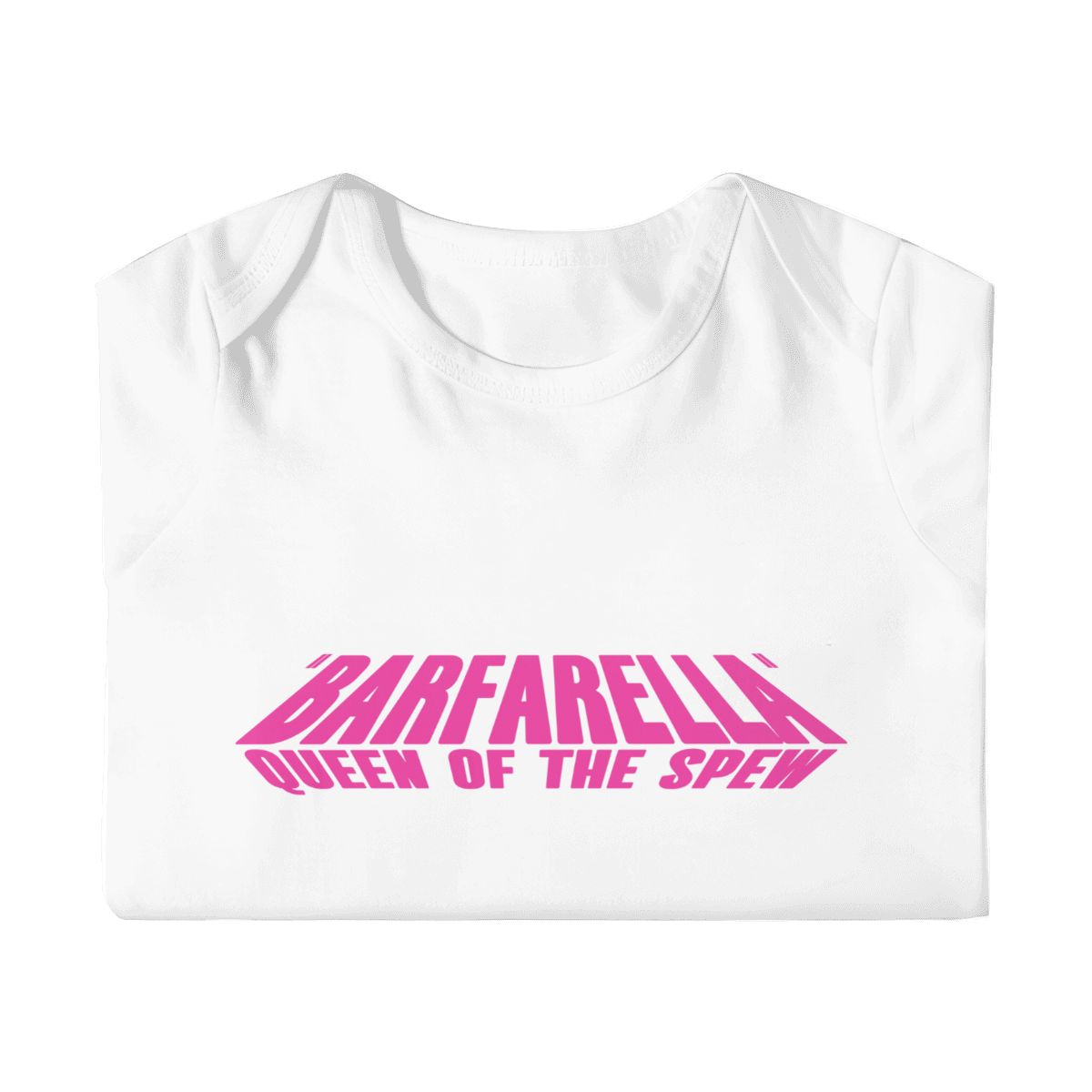 Barfarella Queen of the Spew Baby Onesies (Short Sleeve)