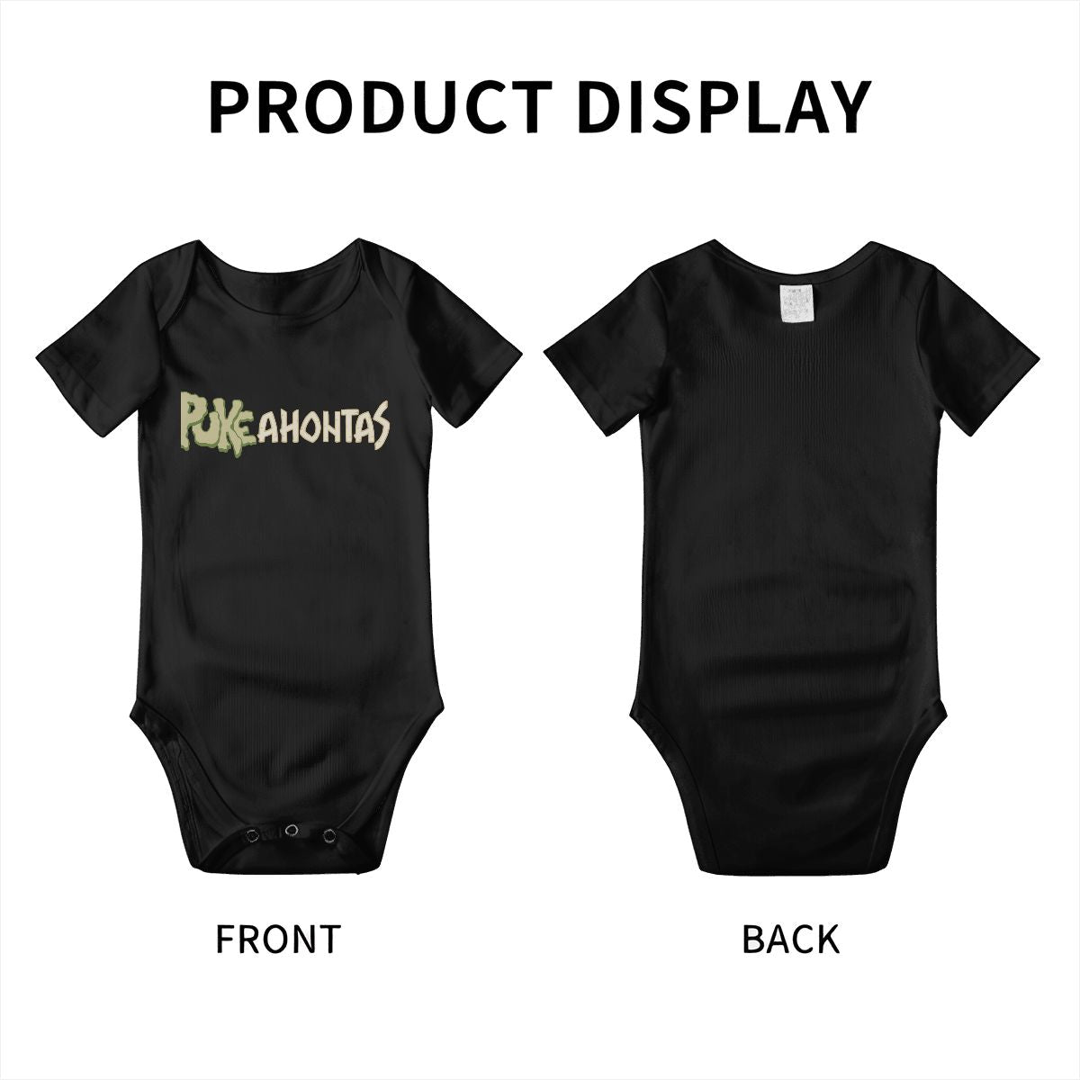 Pukeahontas Baby Onesies (Short Sleeve)