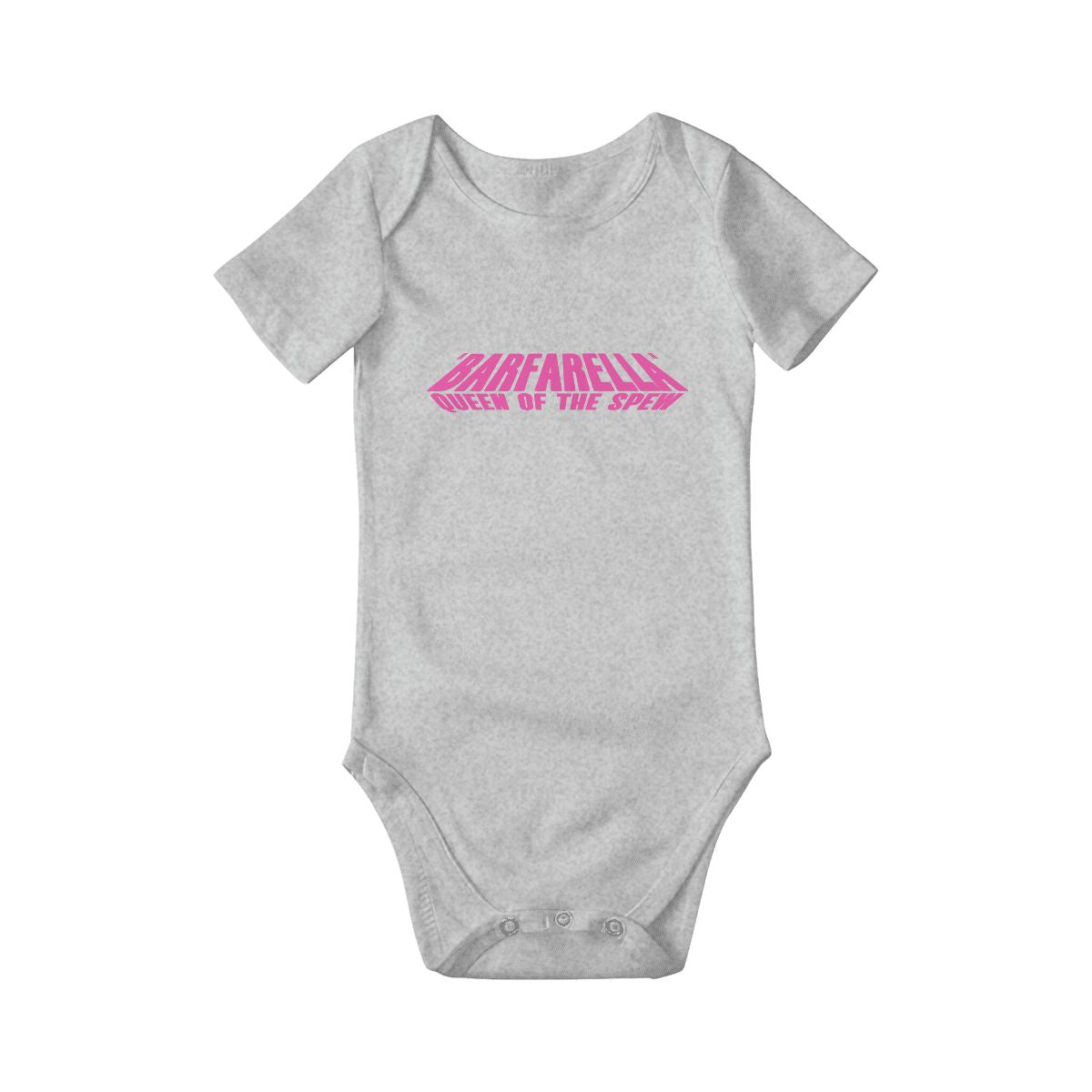 Barfarella Queen of the Spew Baby Onesies (Short Sleeve)
