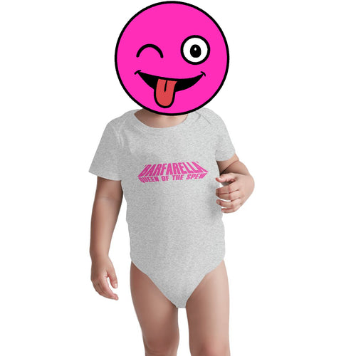 Barfarella Queen of the Spew Baby Onesies (Short Sleeve)