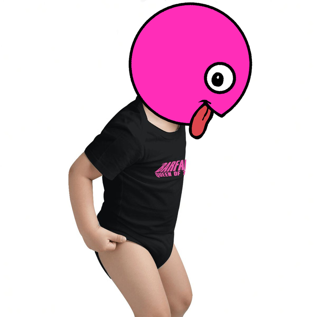 Barfarella Queen of the Spew Baby Onesies (Short Sleeve)