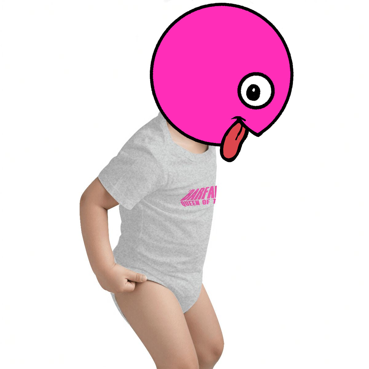 Barfarella Queen of the Spew Baby Onesies (Short Sleeve)