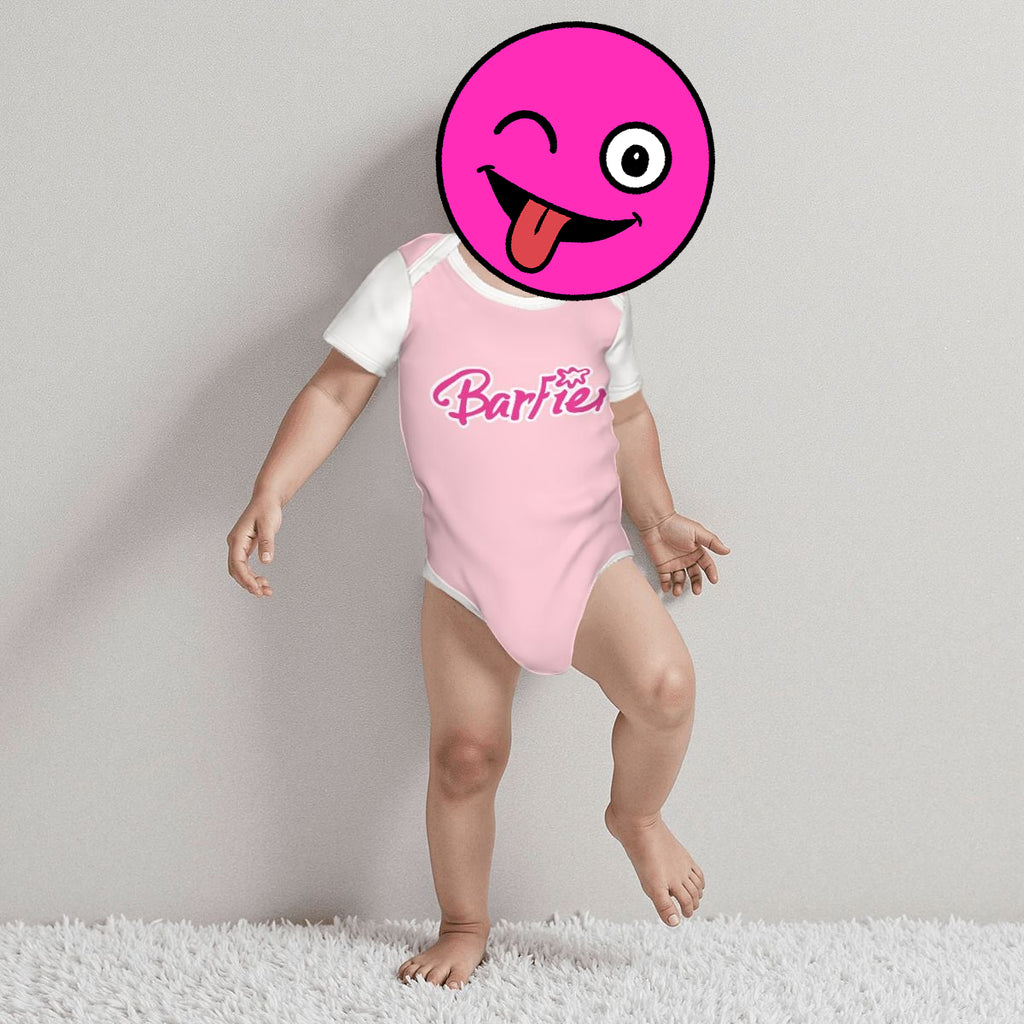 Barfie Baby Cotton Short Sleeve Onesies