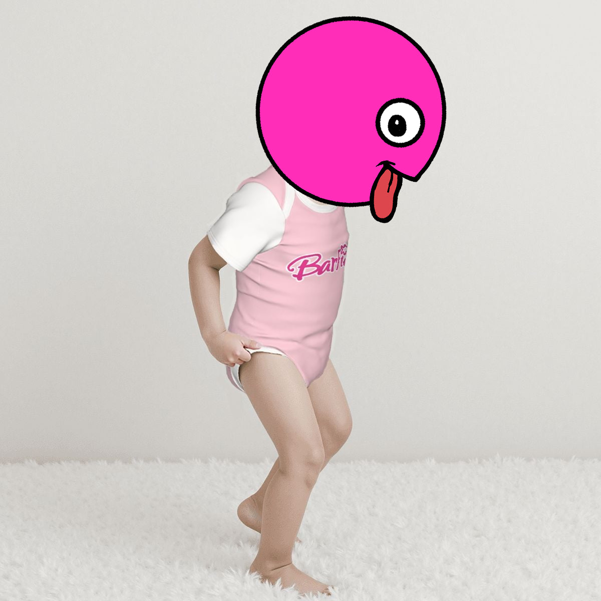 Barfie Baby Cotton Short Sleeve Onesies