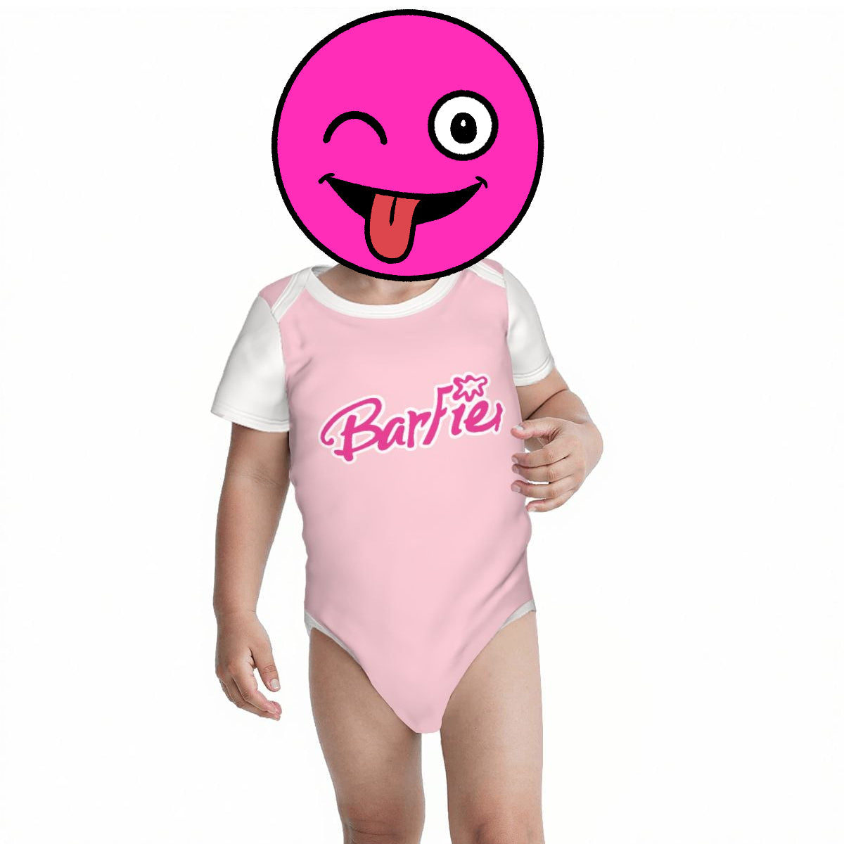 Barfie Baby Cotton Short Sleeve Onesies