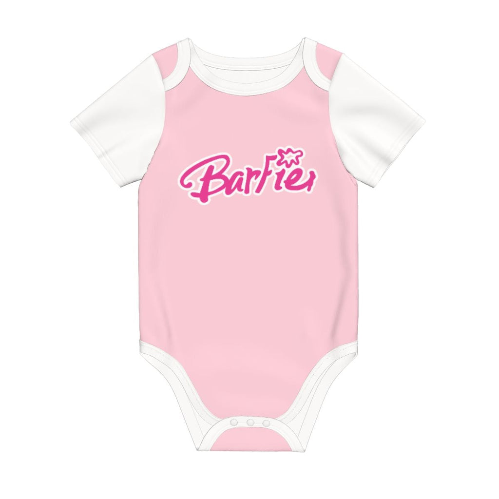 Barfie Baby Cotton Short Sleeve Onesies