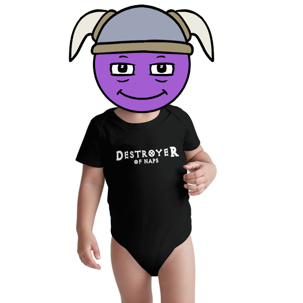 Destroyer of Naps Baby Onesies (Short Sleeve)