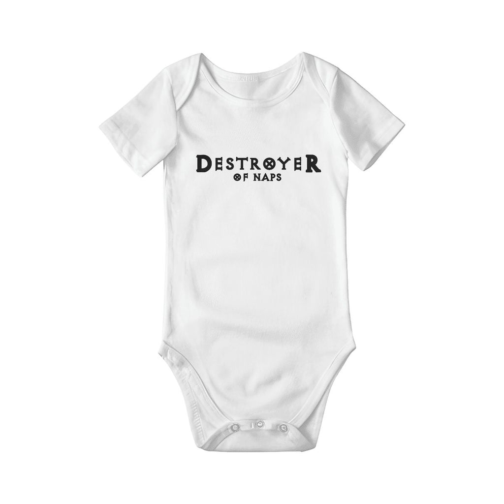 Destroyer of Naps Baby Onesies (Short Sleeve)