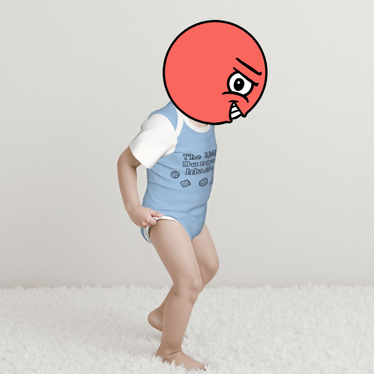 The Real Dungeon Master Baby Cotton Short Sleeve Onesies