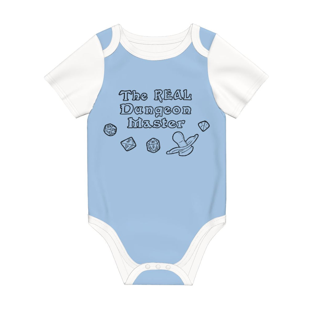 The Real Dungeon Master Baby Cotton Short Sleeve Onesies