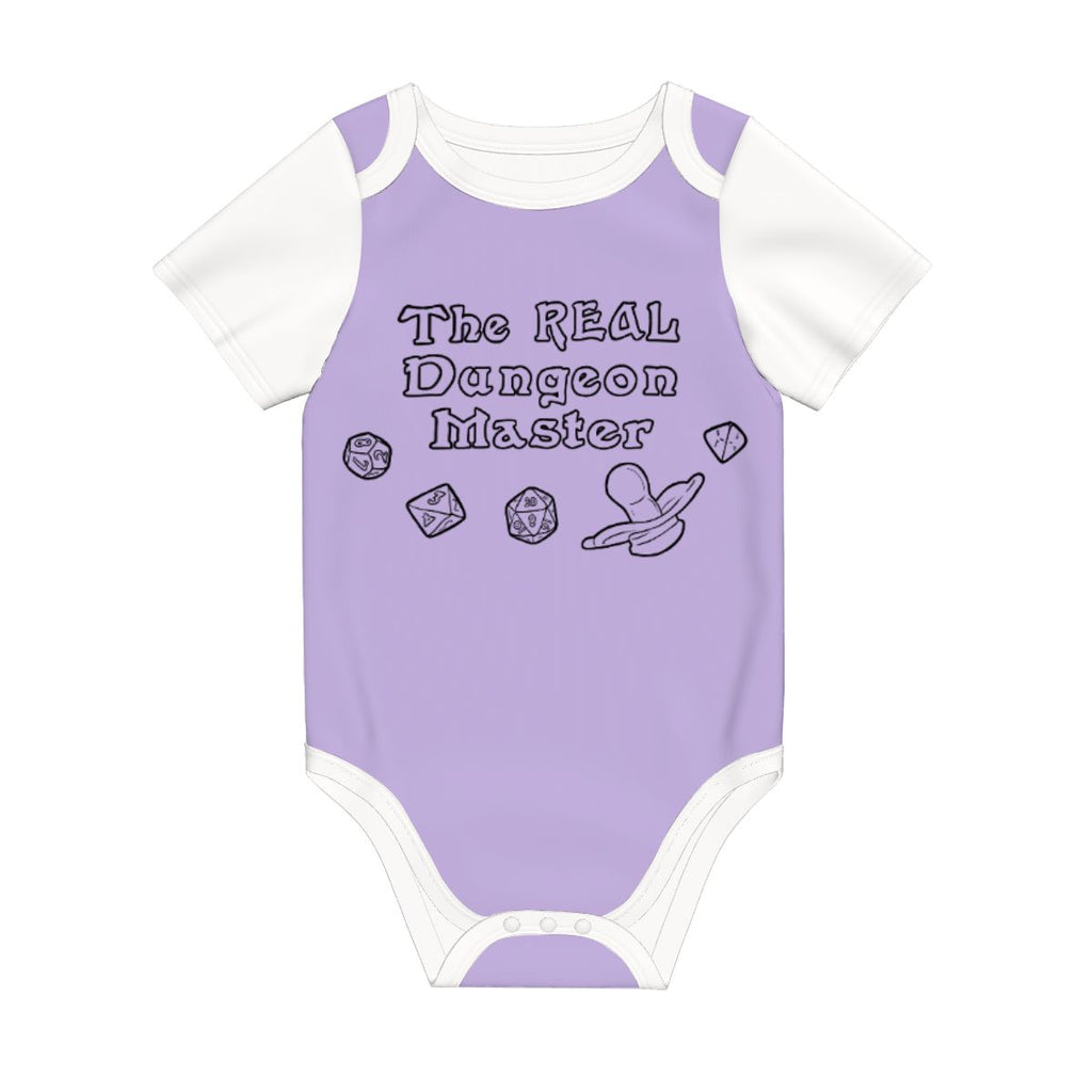 The Real Dungeon Master Baby Cotton Short Sleeve Onesies