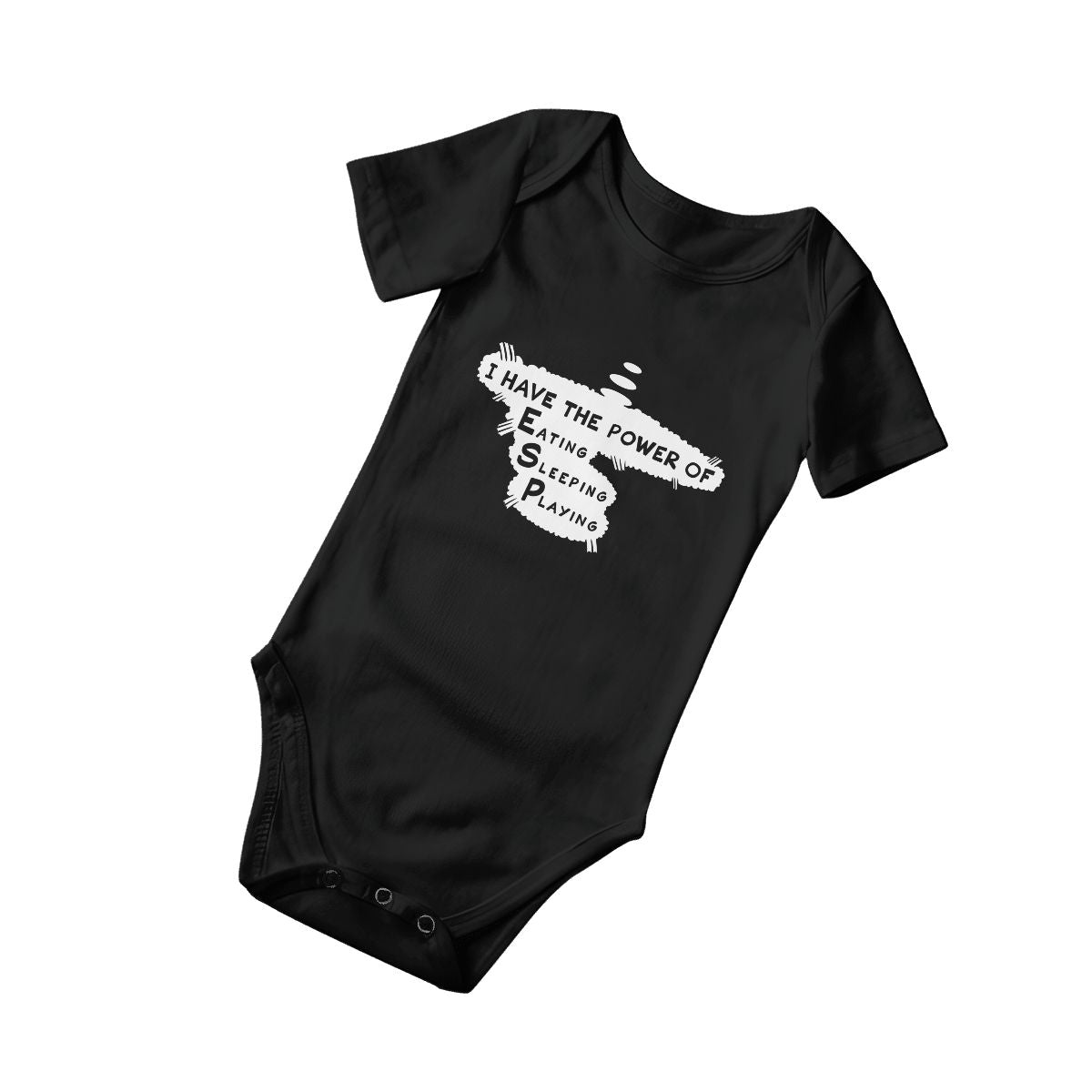 The Power of ESP Baby Onesies (Short Sleeve)