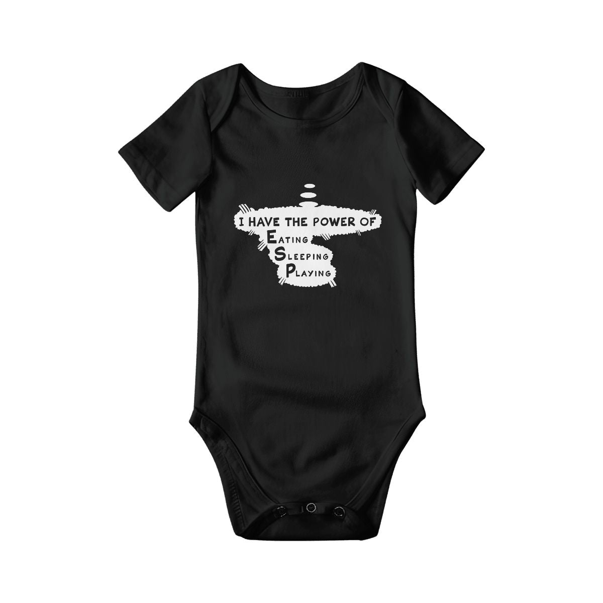 The Power of ESP Baby Onesies (Short Sleeve)