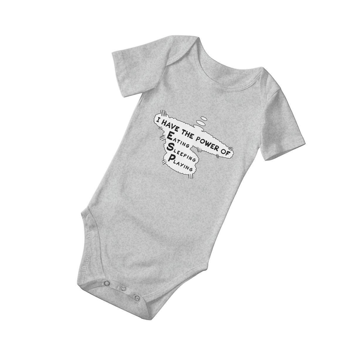 The Power of ESP Baby Onesies (Short Sleeve)