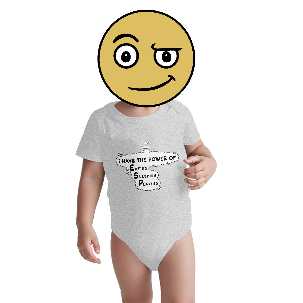 The Power of ESP Baby Onesies (Short Sleeve)