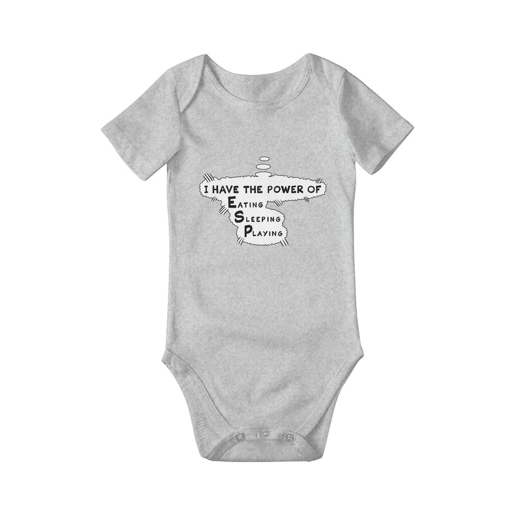 The Power of ESP Baby Onesies (Short Sleeve)