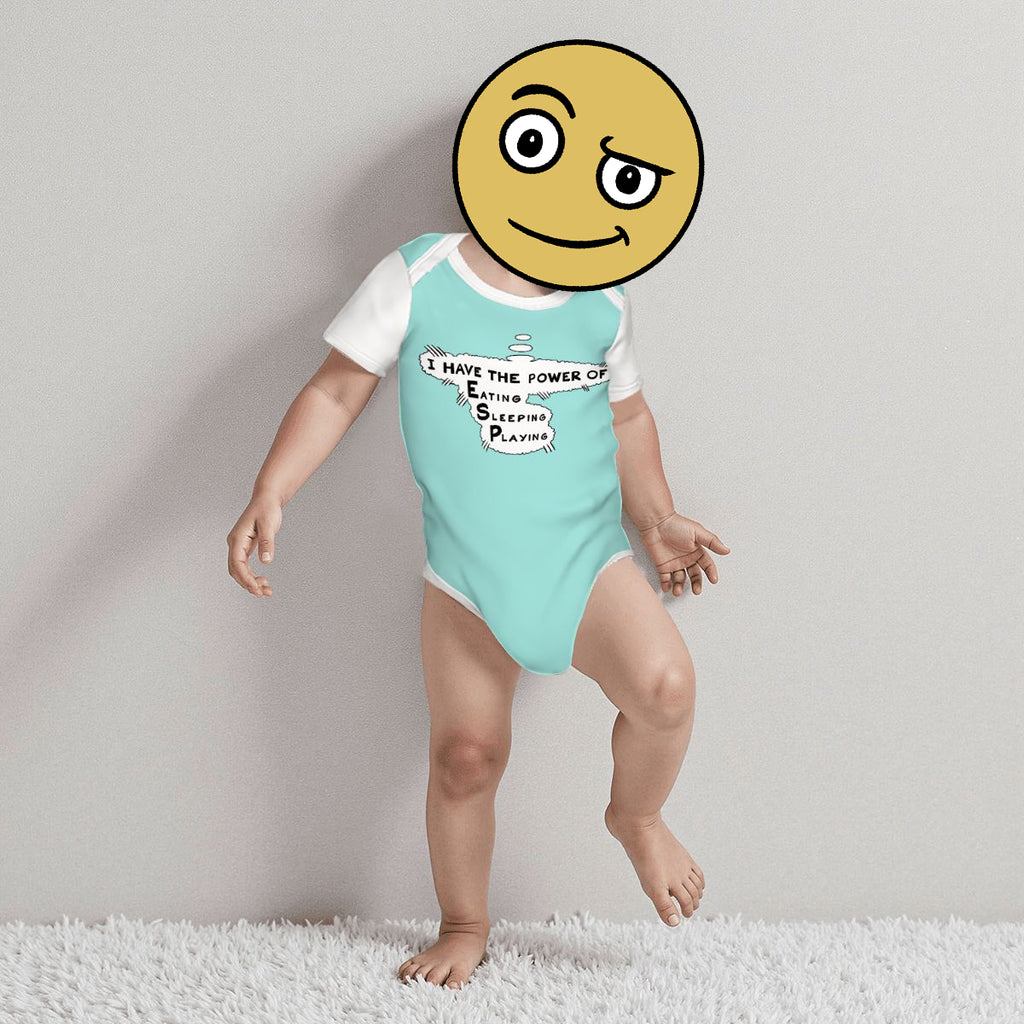 The Power of ESP Baby Cotton Short Sleeve Onesies