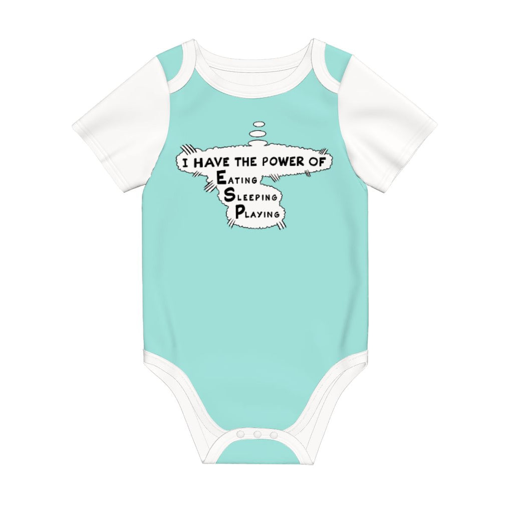 The Power of ESP Baby Cotton Short Sleeve Onesies