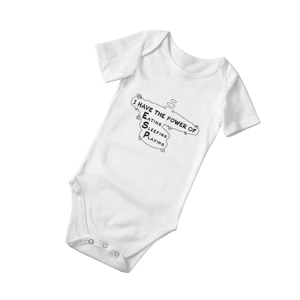 The Power of ESP Baby Onesies (Short Sleeve)