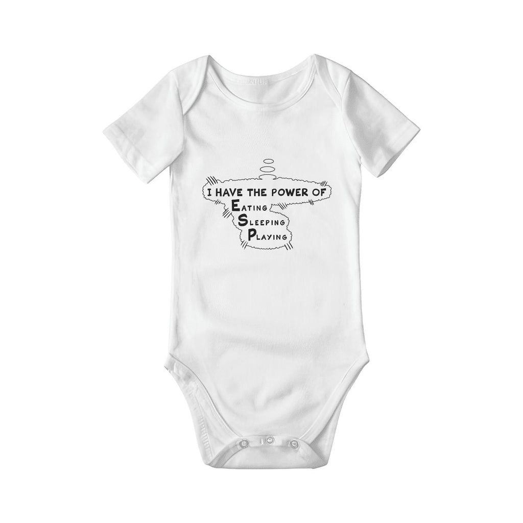 The Power of ESP Baby Onesies (Short Sleeve)