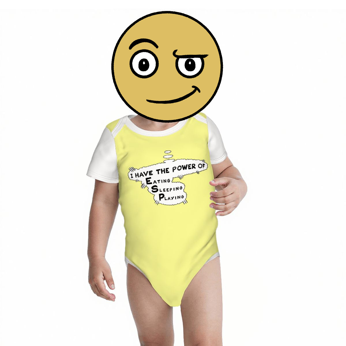 The Power of ESP Baby Cotton Short Sleeve Onesies