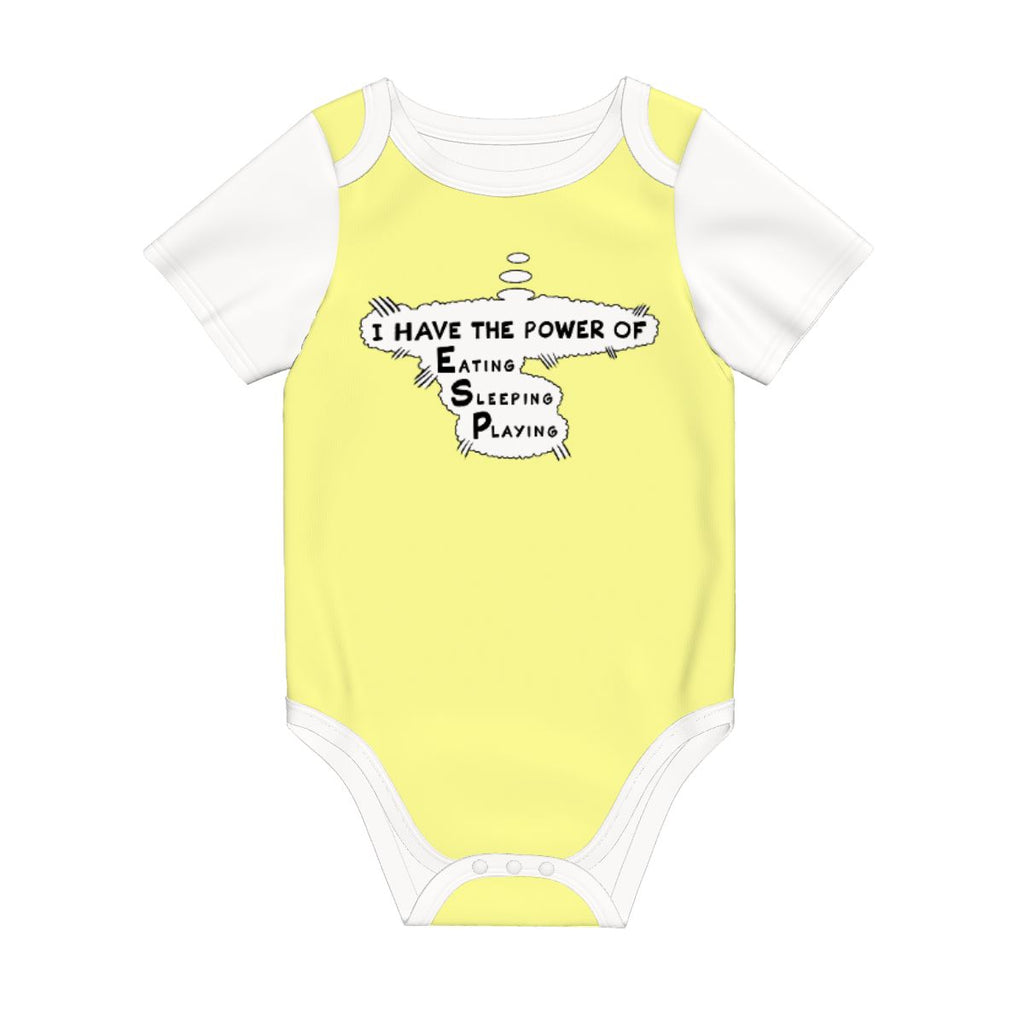 The Power of ESP Baby Cotton Short Sleeve Onesies