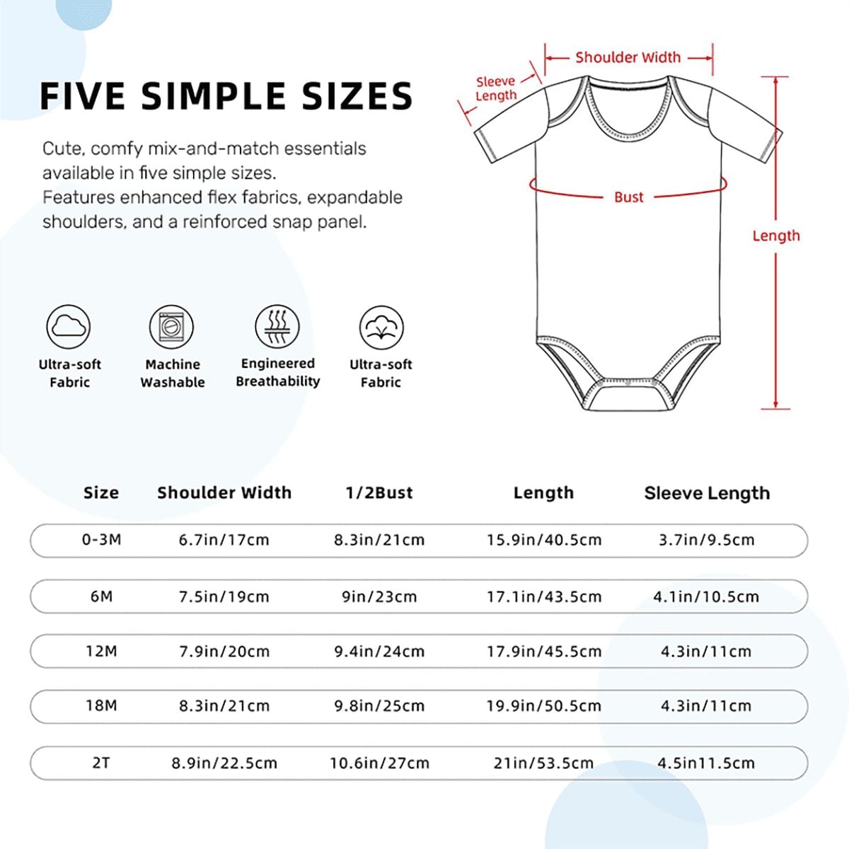 The Power of ESP Baby Cotton Short Sleeve Onesies