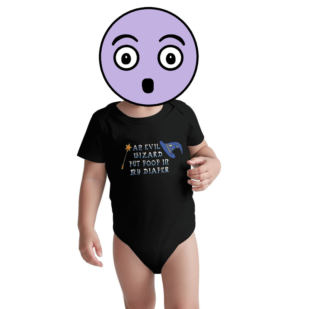 Evil Wizard Baby Onesies (Short Sleeve)