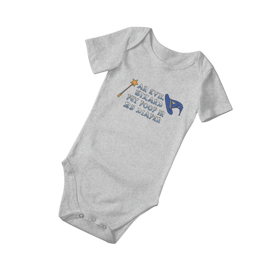Evil Wizard Baby Onesies (Short Sleeve)