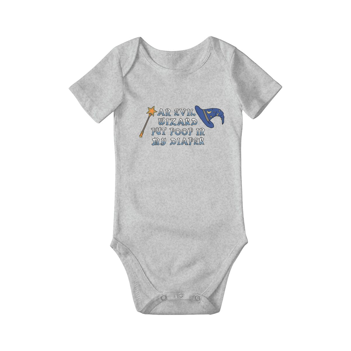 Evil Wizard Baby Onesies (Short Sleeve)