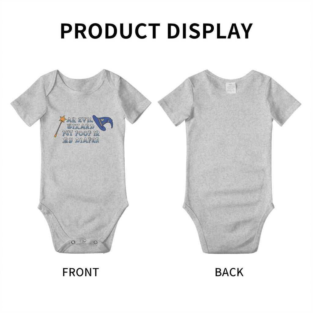 Evil Wizard Baby Onesies (Short Sleeve)