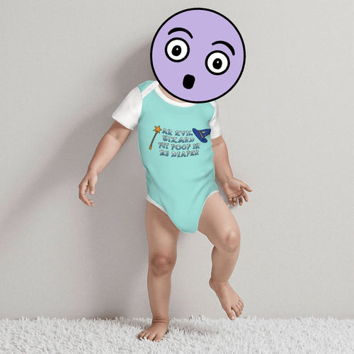 Evil Wizard Baby Cotton Short Sleeve Onesies