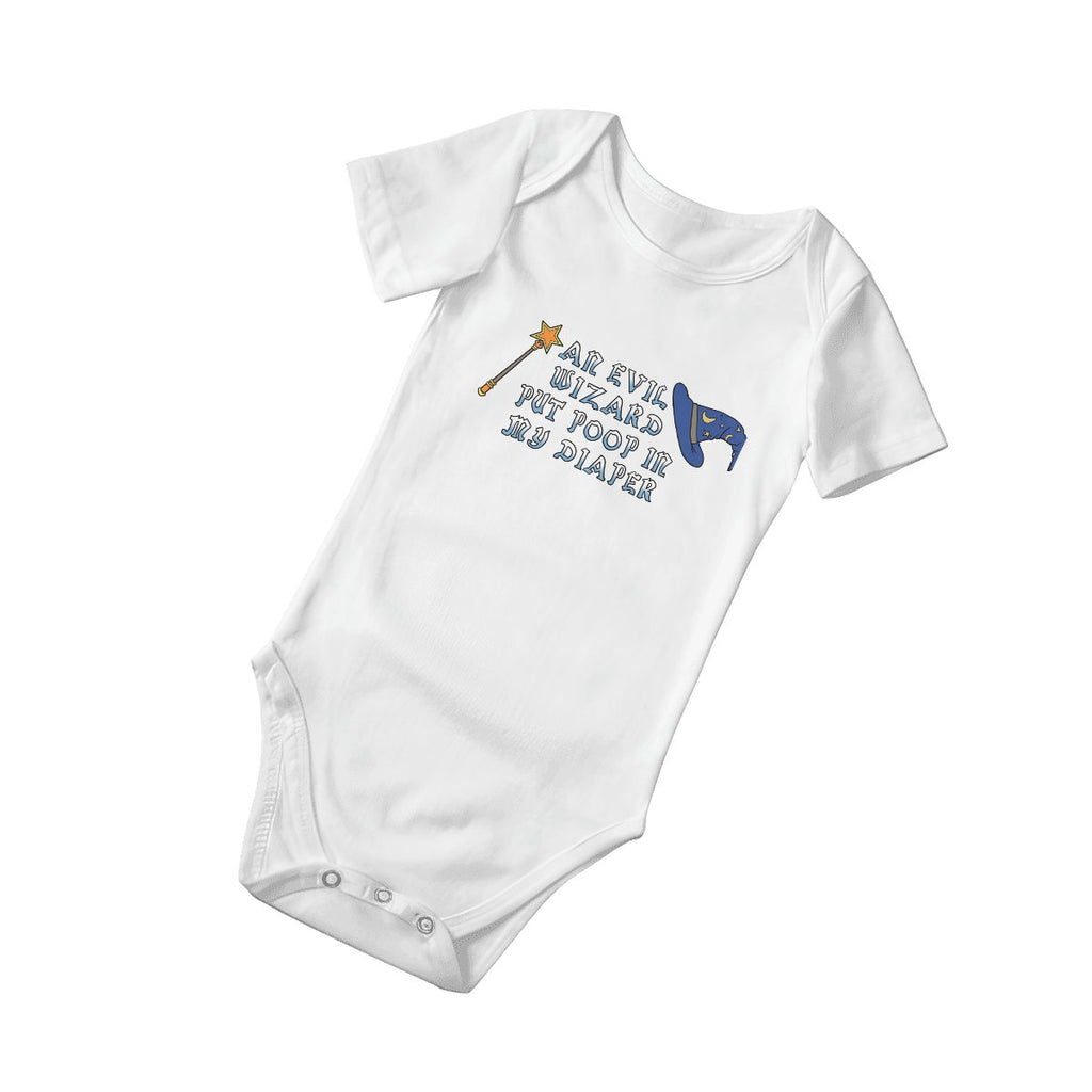 Evil Wizard Baby Onesies (Short Sleeve)