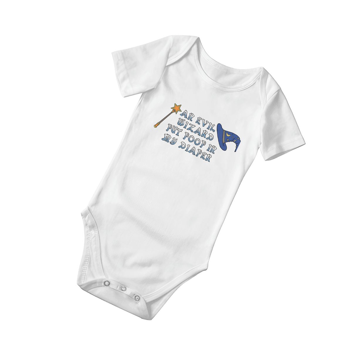 Evil Wizard Baby Onesies (Short Sleeve)