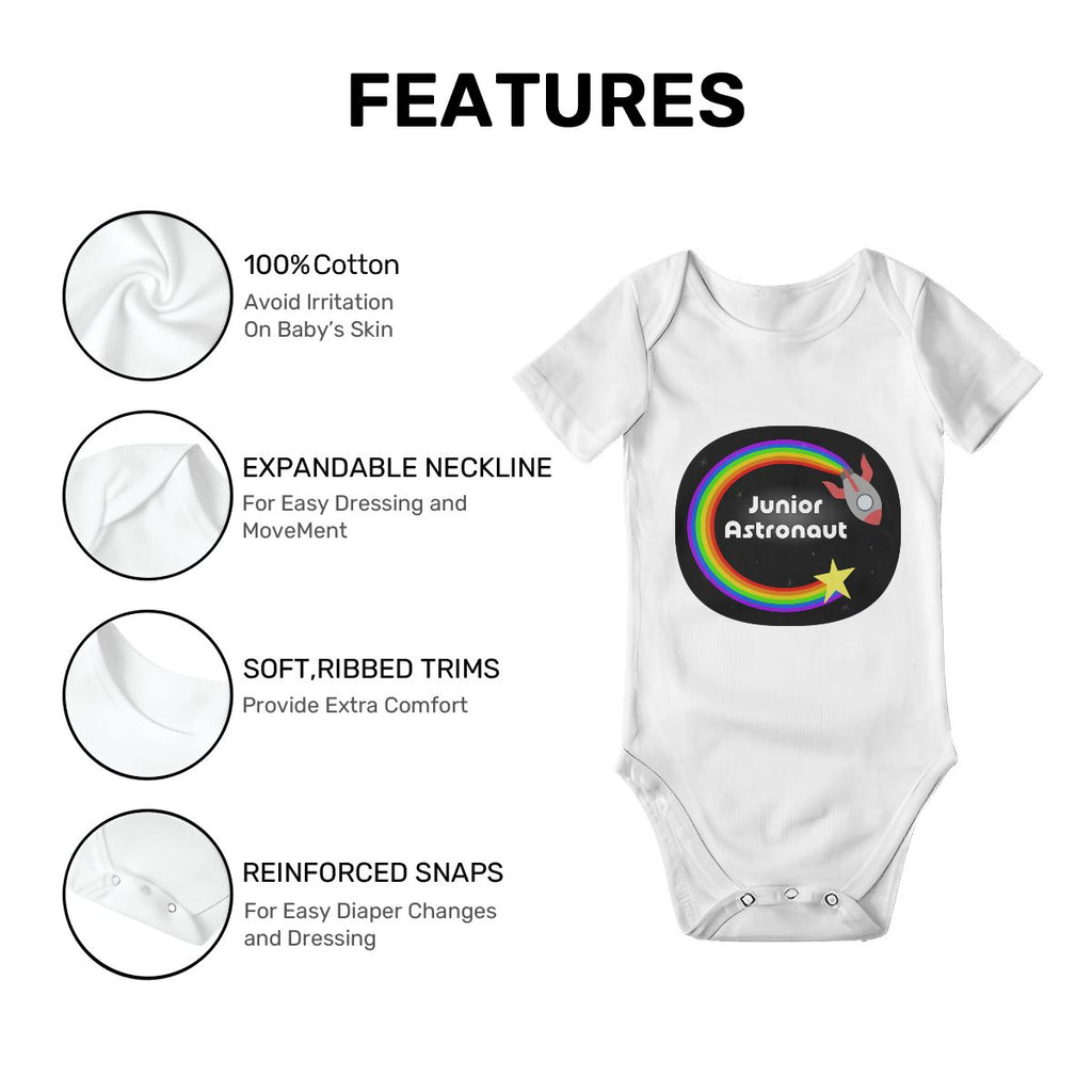Junior Astronaut Baby Onesies (Short Sleeve)