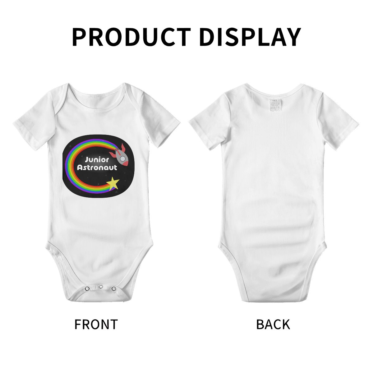 Junior Astronaut Baby Onesies (Short Sleeve)