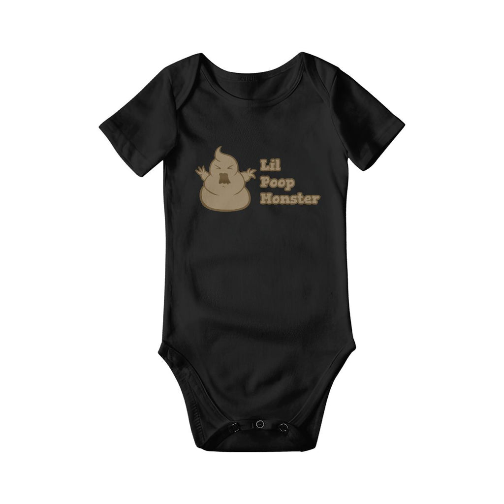 Little Poop Monster Baby Onesies (Short Sleeve)