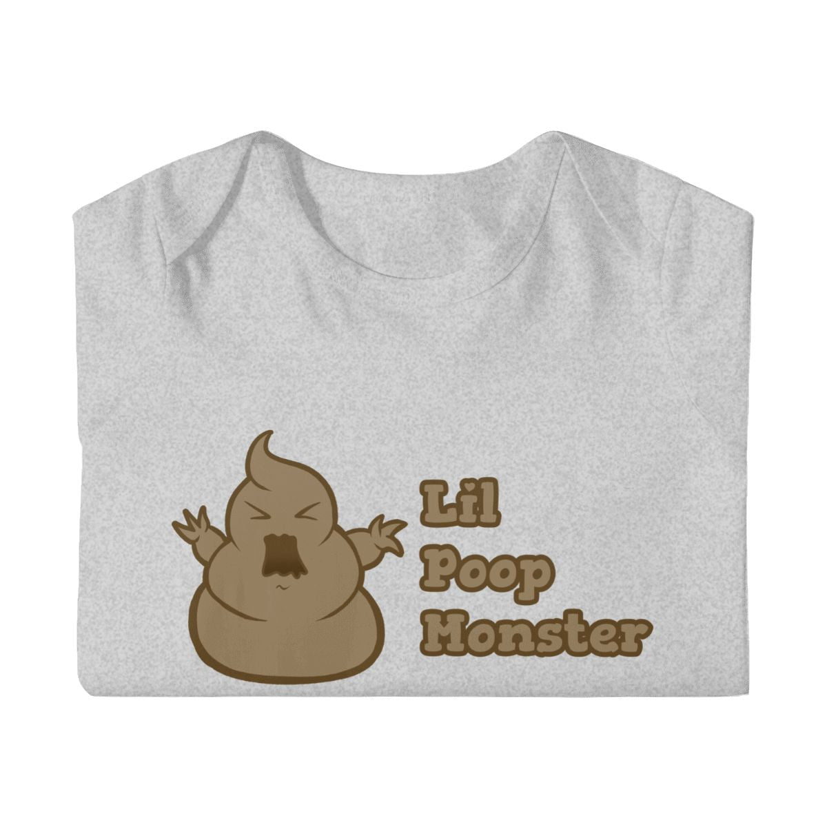 Little Poop Monster Baby Onesies (Short Sleeve)