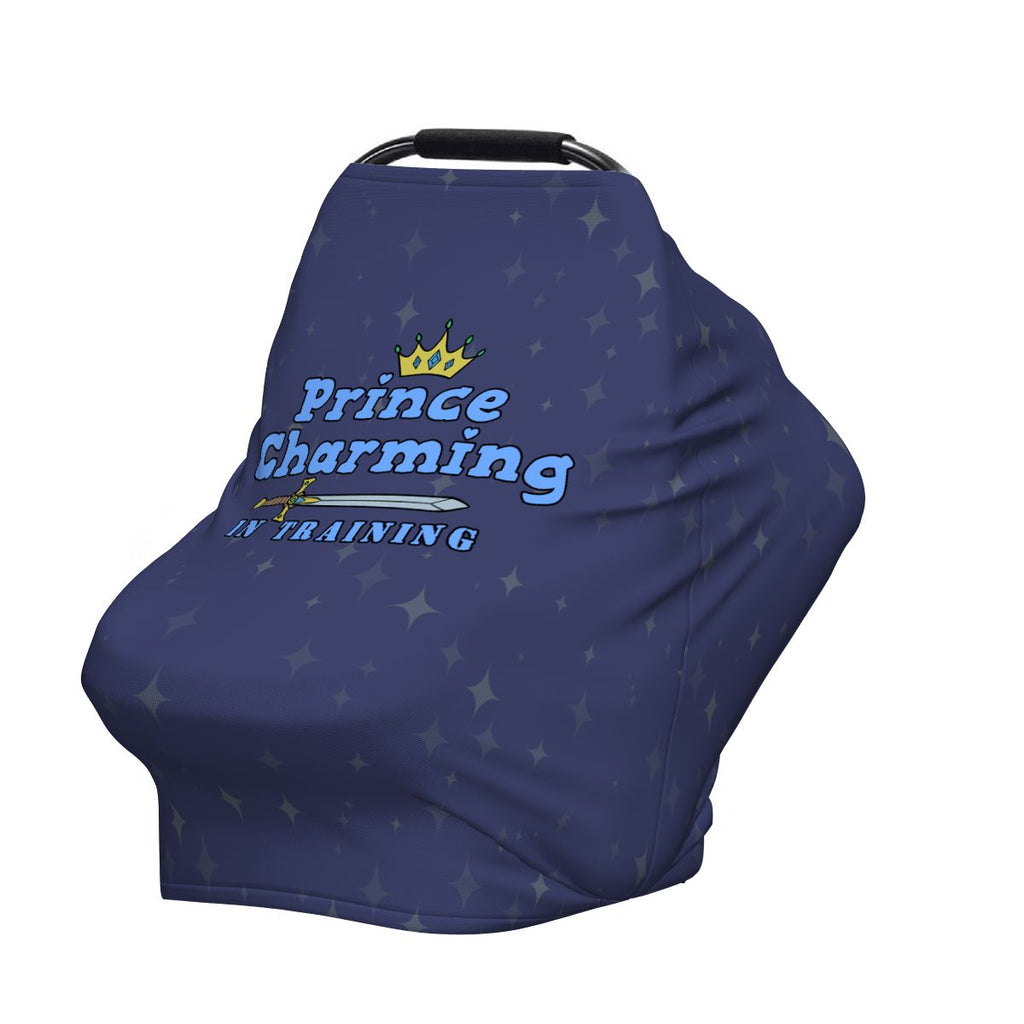 Prince Charming In Training Multi-Use Baby Car Seat Cover
