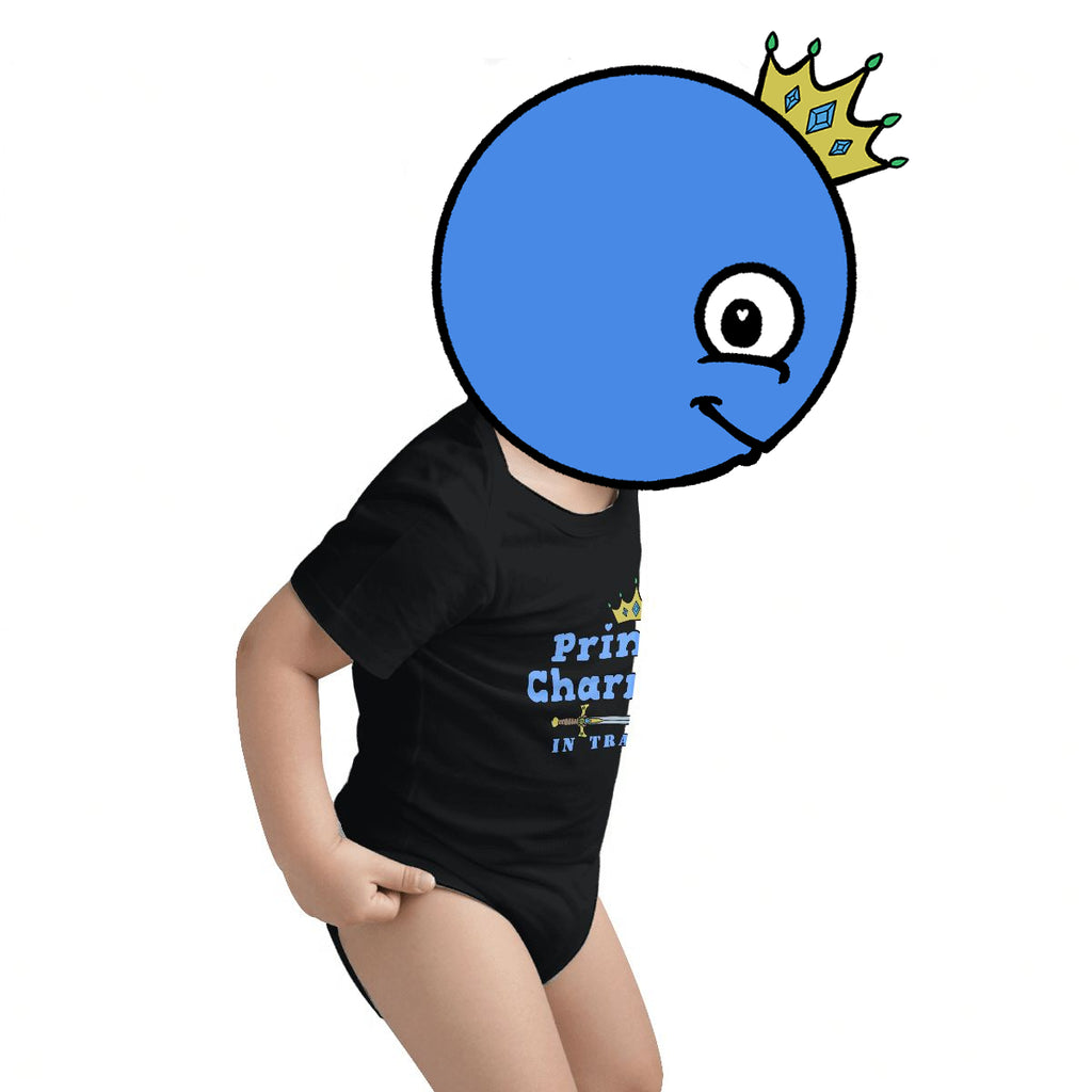 Prince Charming In Training Baby Onesies (Short Sleeve)