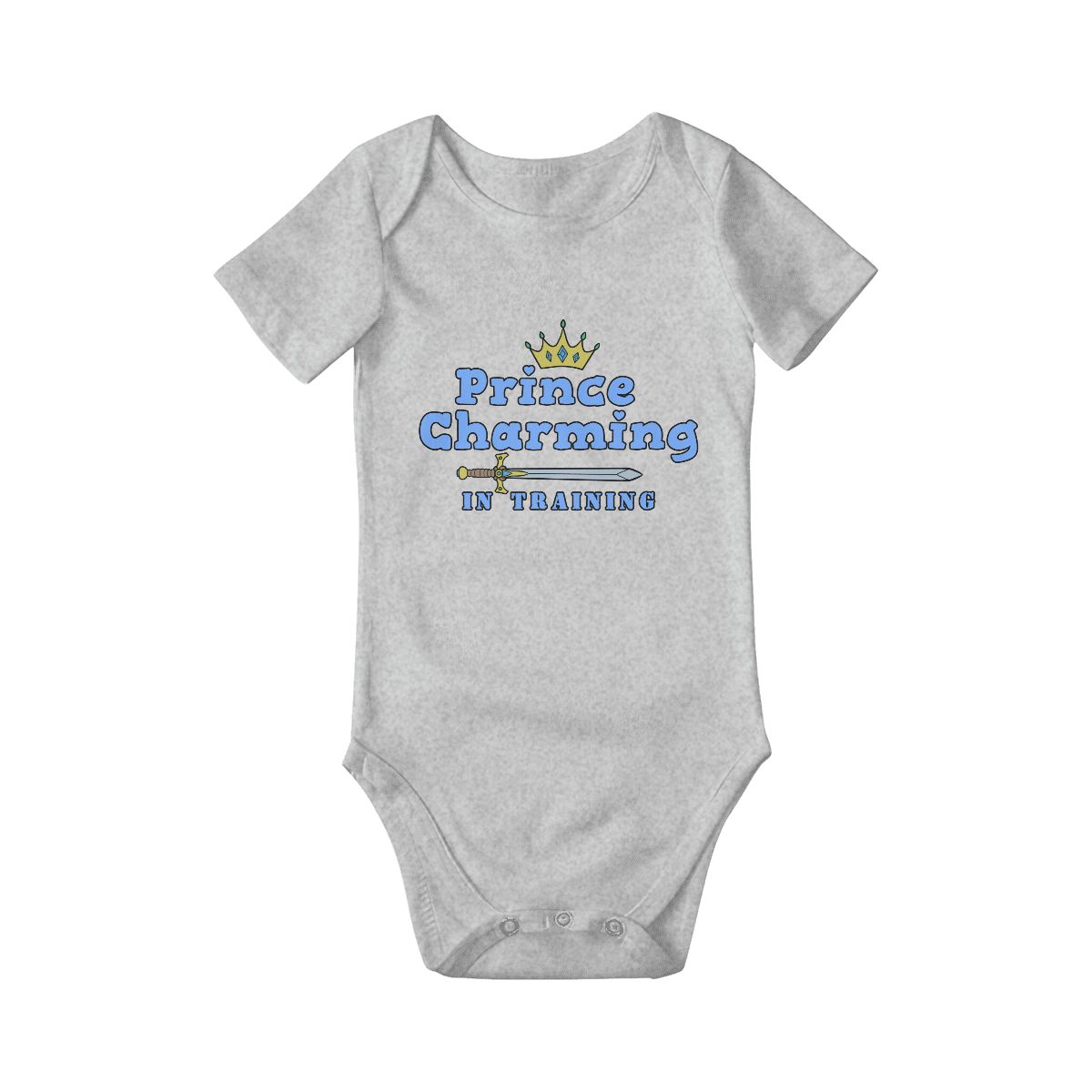 Prince Charming In Training Baby Onesies (Short Sleeve)