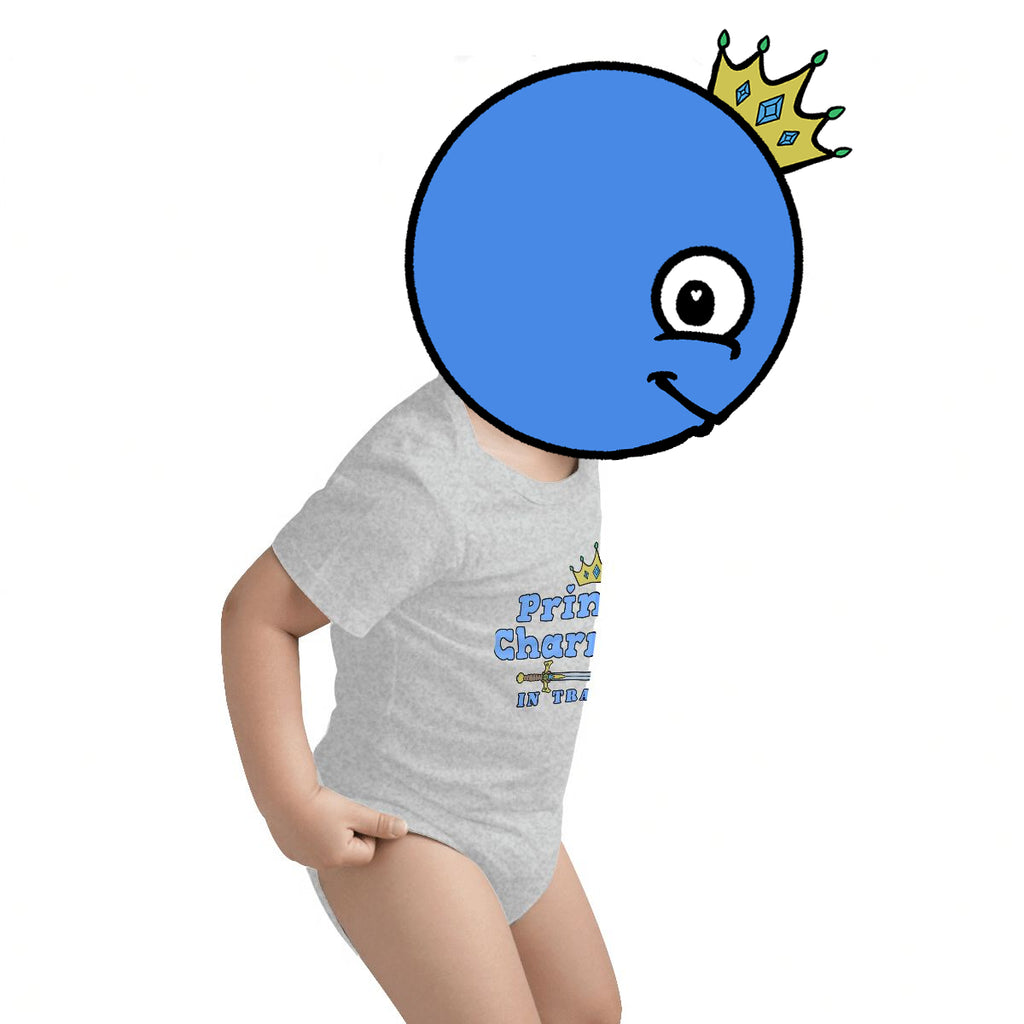 Prince Charming In Training Baby Onesies (Short Sleeve)