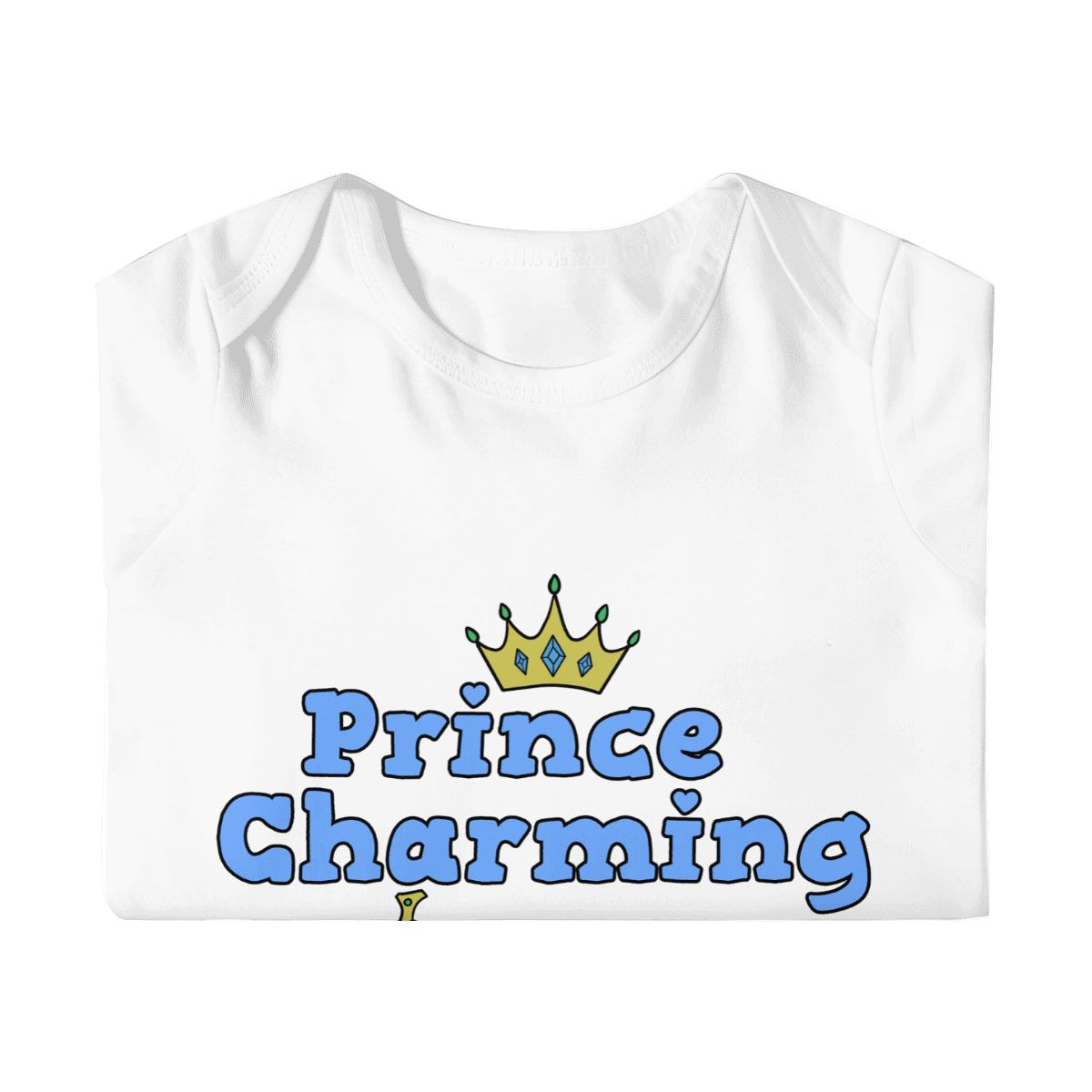 Prince Charming In Training Baby Onesies (Short Sleeve)
