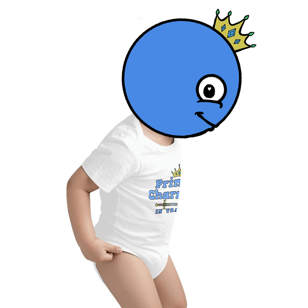 Prince Charming In Training Baby Onesies (Short Sleeve)