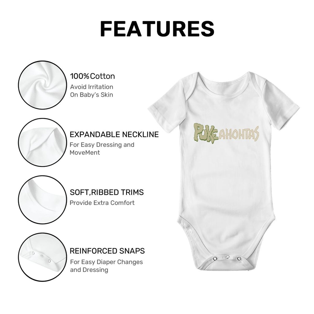 Pukeahontas Baby Onesies (Short Sleeve)