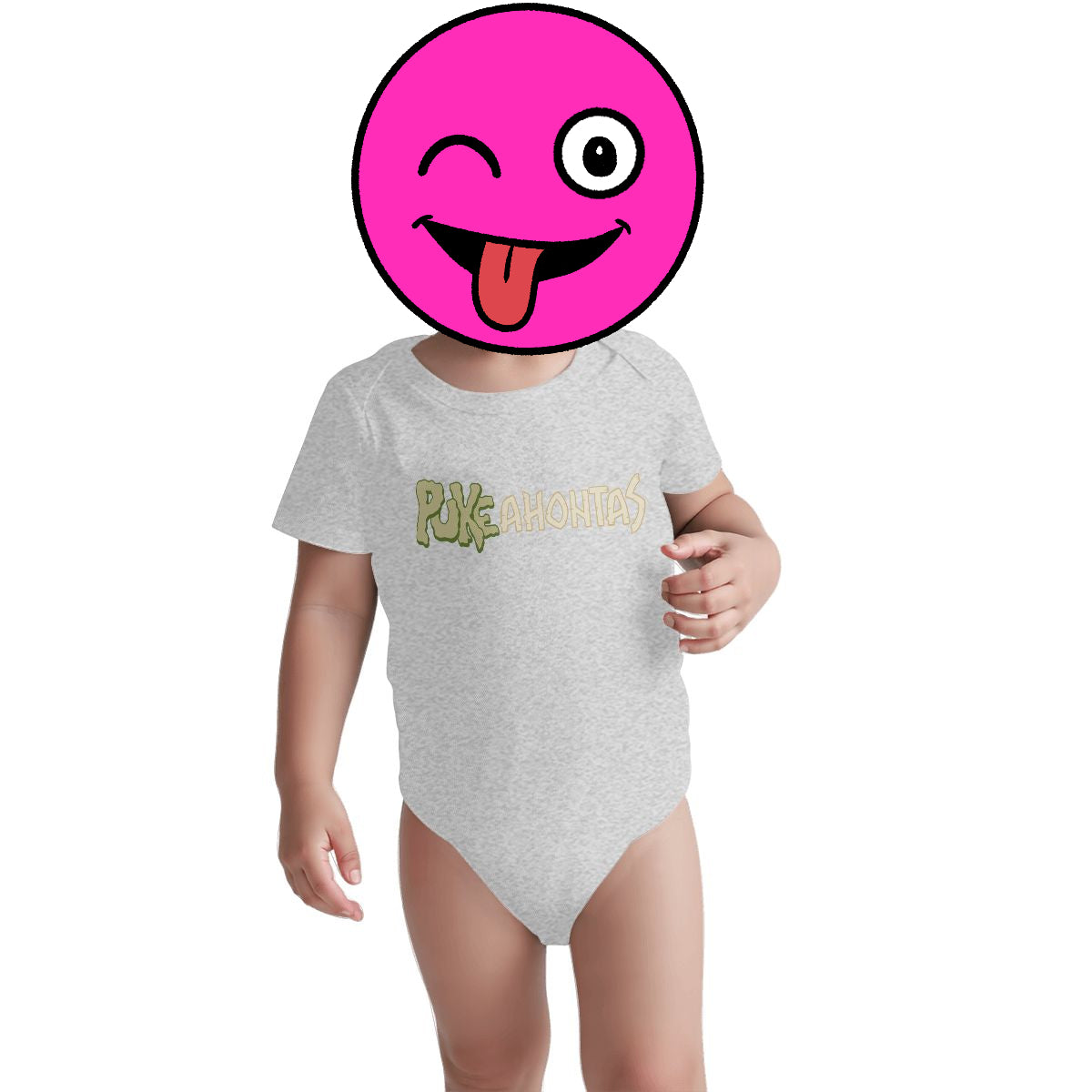 Pukeahontas Baby Onesies (Short Sleeve)