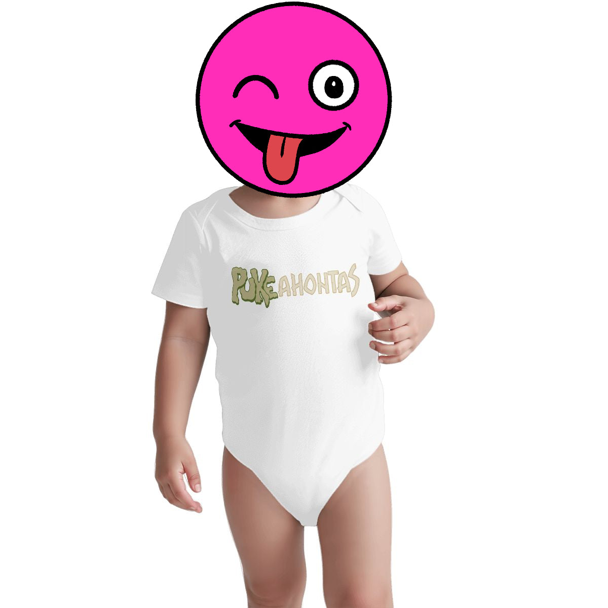 Pukeahontas Baby Onesies (Short Sleeve)