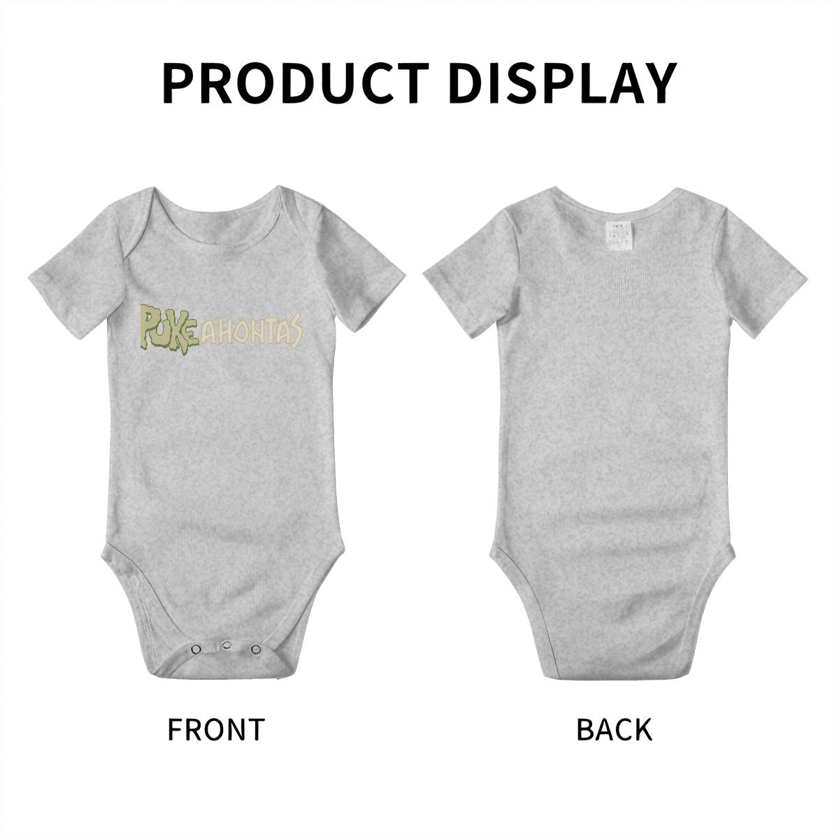 Pukeahontas Baby Onesies (Short Sleeve)